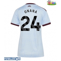 Aston Villa Amadou Onana #24 Tredjedrakt Dame 2026-27 Kortermet